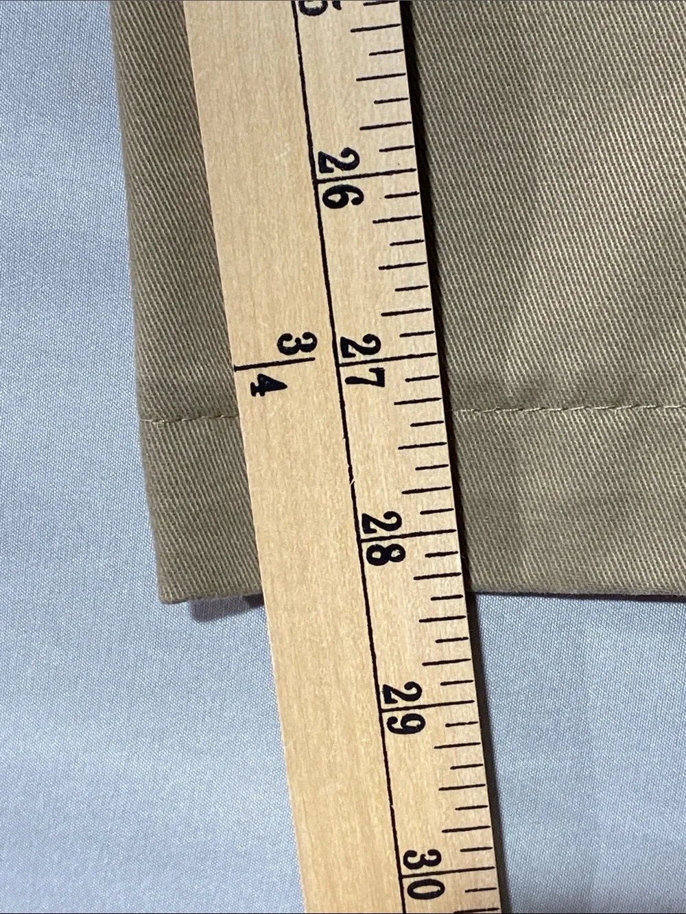 Lands' End Men's Pleated Chinos in Tan